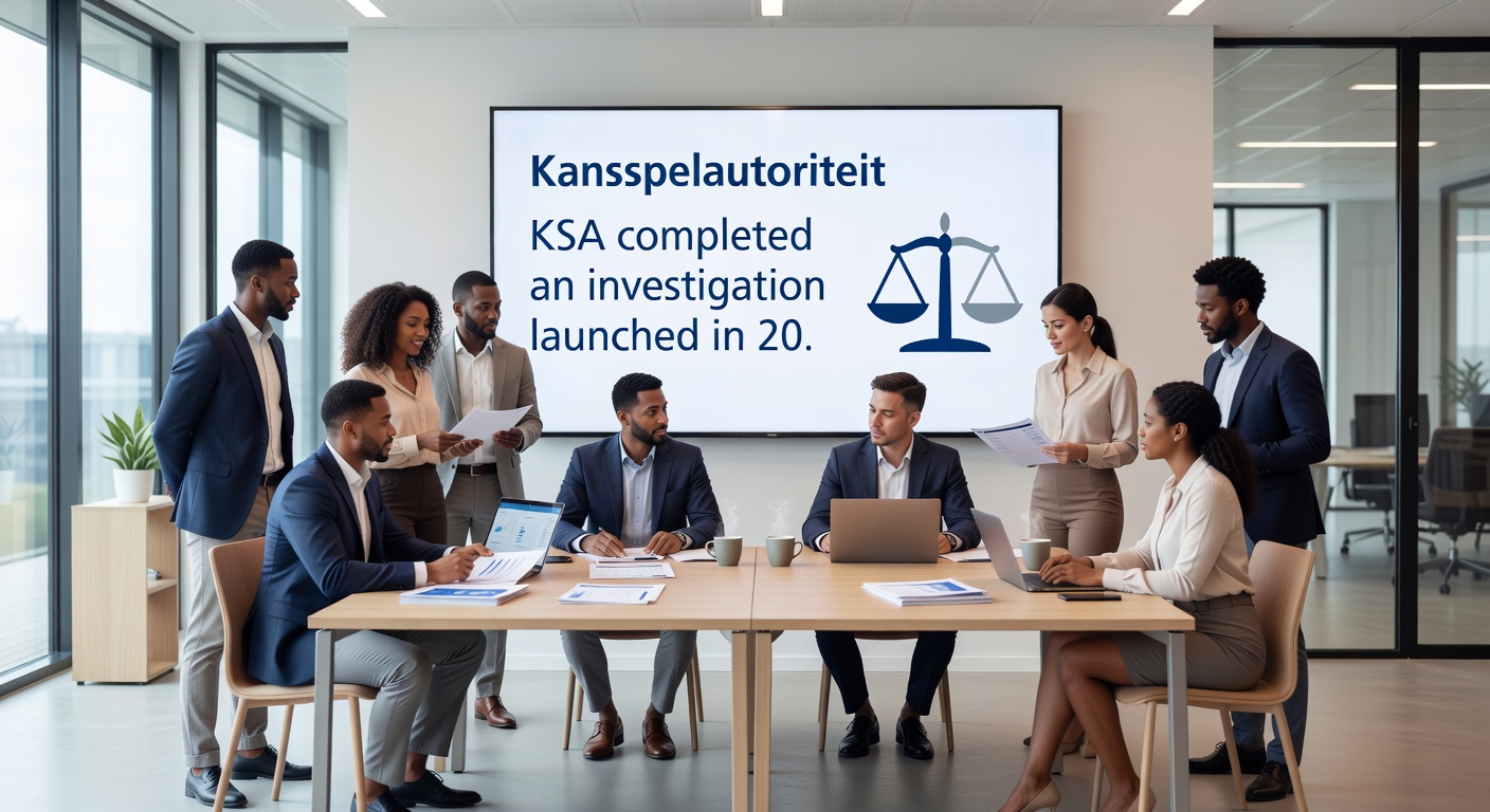 Voorbeeld van een compliant online gokadvertentie met targeting-filters en leeftijdsverificatie, zoals beschreven in de KSA-leidraad