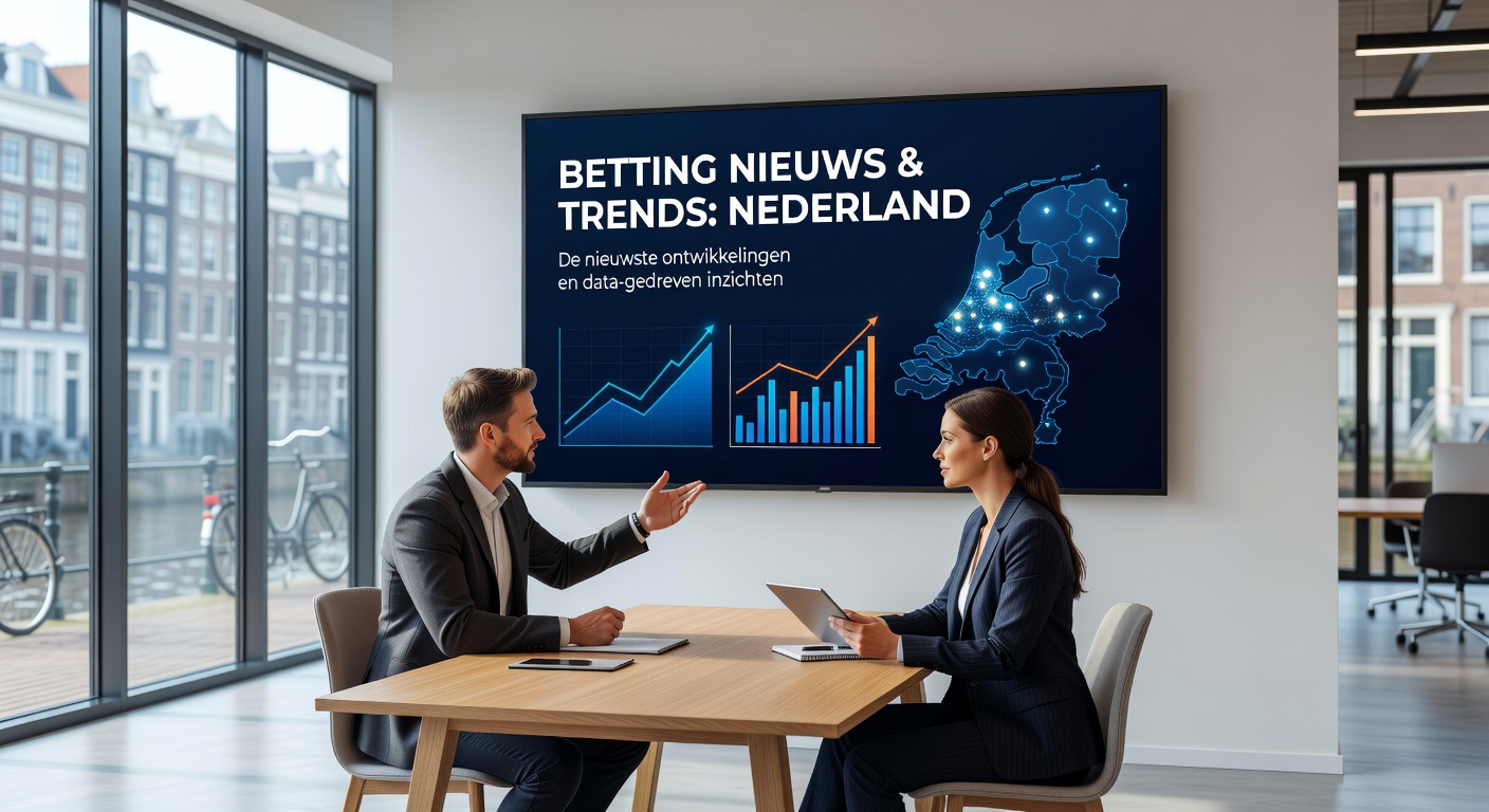 Grafiek met dalende belastinginkomsten in de Nederlandse goksector, vergeleken met voorgaande jaren