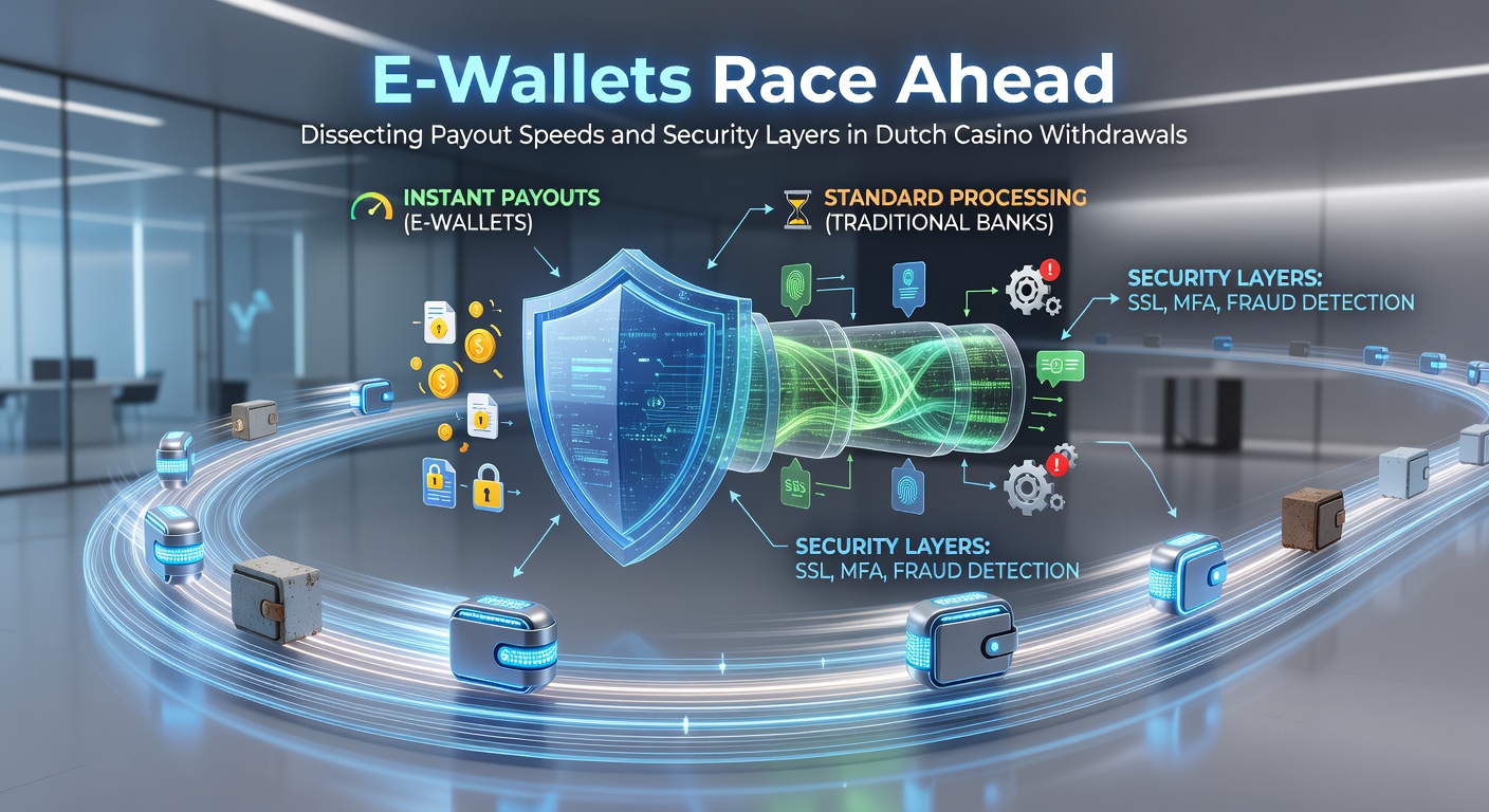 Overzicht van beveiligingsiconen en protocollen voor e-wallet transacties in Nederlandse casino's, inclusief SSL en 2FA