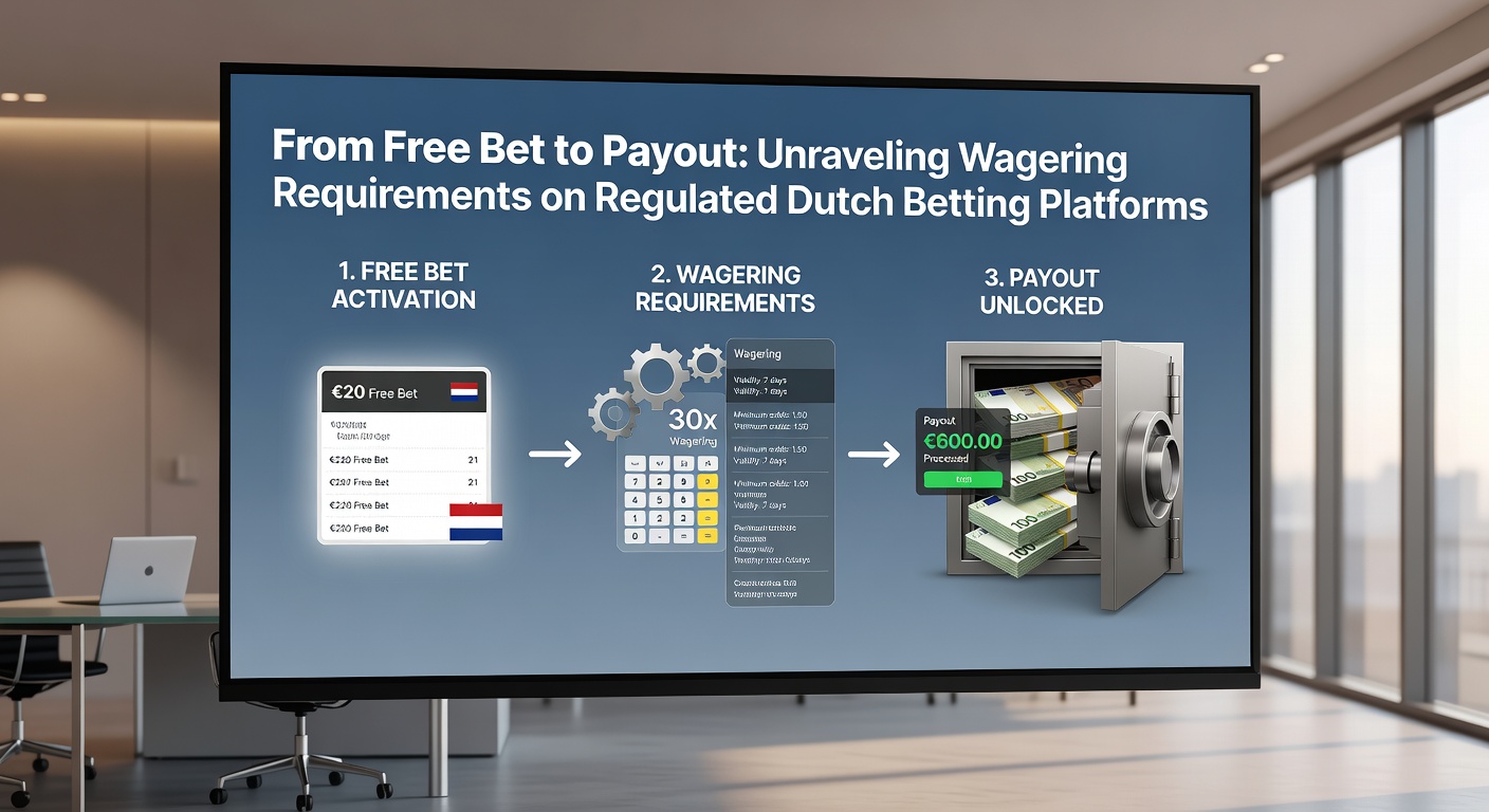 Schermafbeelding van een bonus tracker op een Nederlands betting platform, met turnover voortgang en uitbetalingsknoppen