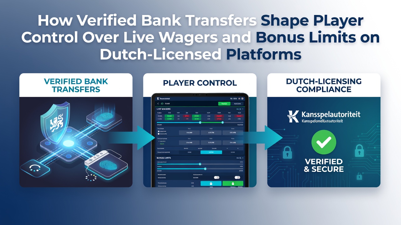 Geverifieerde bankoverschrijvingen op een Nederlands gokplatform met live weddenschappen