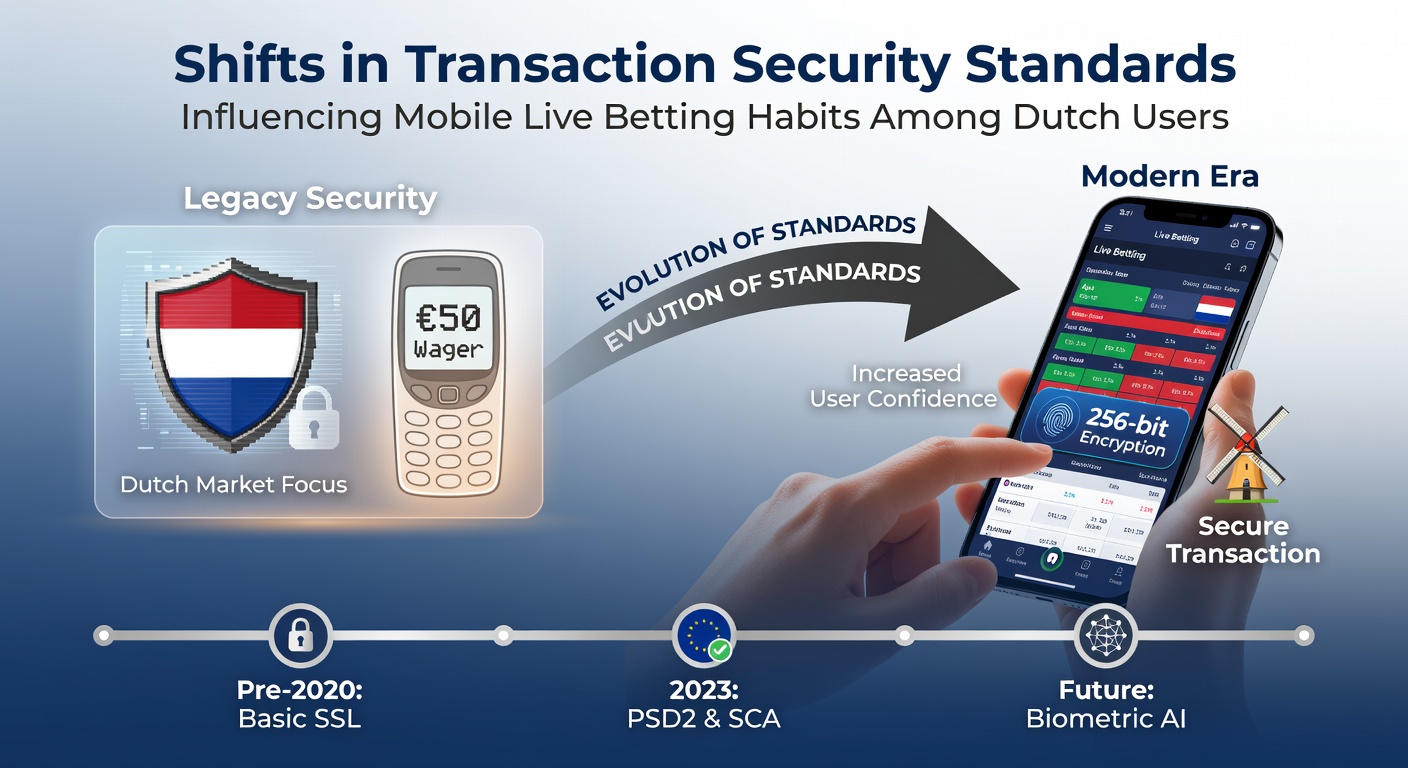 Transactiebeveiliging en mobiele live betting trends in Nederland